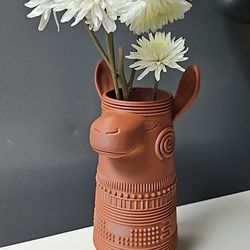 Llama Flower Vase 