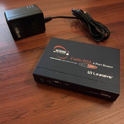 Linksys 4-port Router 