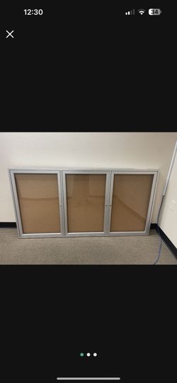 Enclosed Bulletin Board