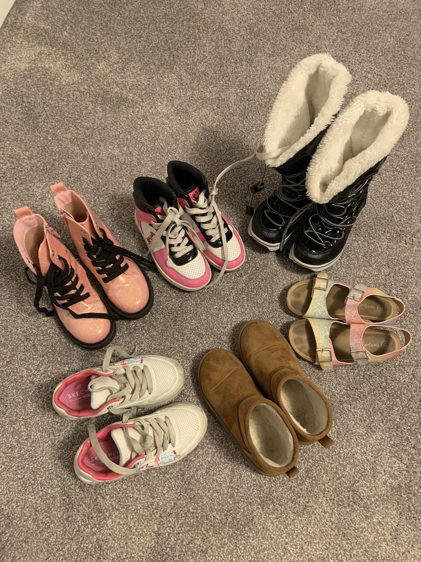 Lot Of Girls Shoes