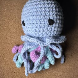 Crochet Jellyfish Amigurumi Pattern: Plush Toy (6inches)