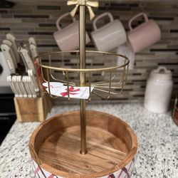 Two Tier Fruit Bowls 