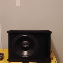 12"Skar Sub Amp Included 