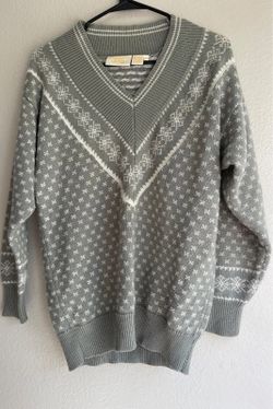 vintage C.G. Career Guild Acrylic knit sweater label Women’s Sz M