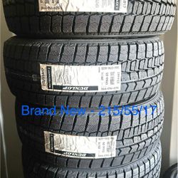 (4) - 215/55/17 Dunlop Winter Maxx2 Snow Tires
