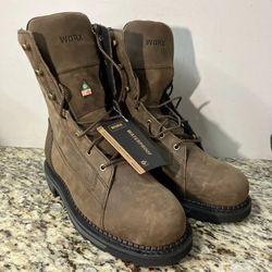 Please Read - For Sale: Worx By Red Wing Men’s Axil 8” Safety Boots (Style 5910) Price: $180.00 (Firm / Non-negotiable)