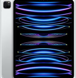 Apple iPad Pro, 6th gen. 12.9-inch, Wi-Fi + Cellular 128gb, Silver)