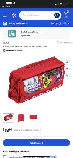 Transformers Pencil Case