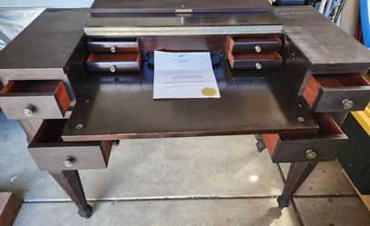 Antique Spinet mahogany desk