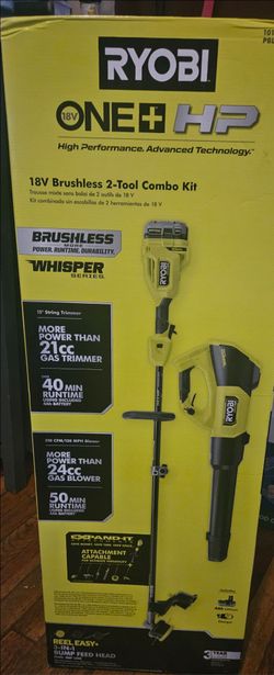 Ryobi 18V ONE+ HP Brushless 2-Tool Combo Kit