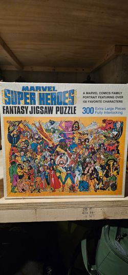 Marvel Super Heroes puzzle.