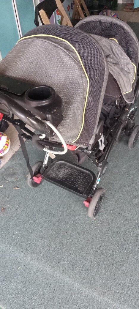 Sit And Stand Double Stroller