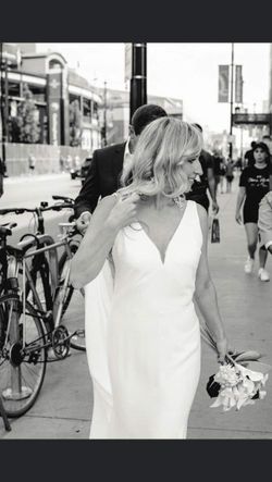 Beautiful Pronovias Open back wedding dress
