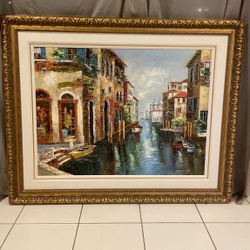 Venice Oil on Canvas Painting