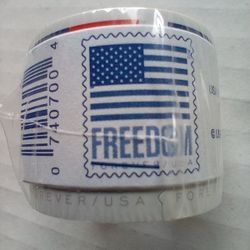 One Sealed Roll of Forever Stamps, $78 Retail 