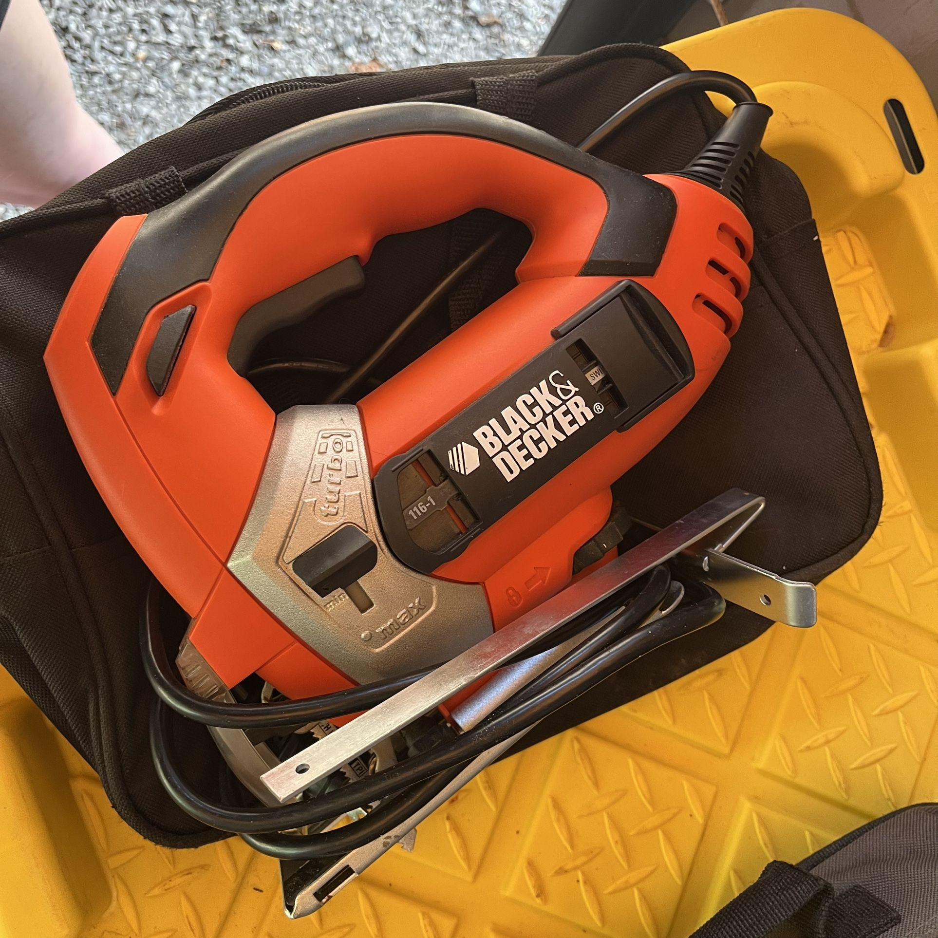 Black+Decker Corded 4.5amp Jigsaw W/case