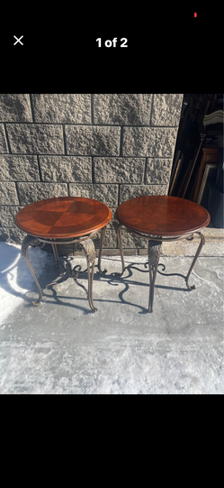 Ashley designer end tables