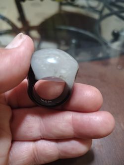 Cristal agate ring