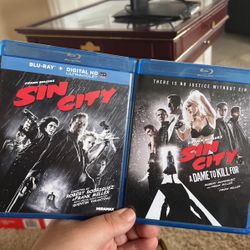 Sin city 1&2 Blue rays brand new Never opened