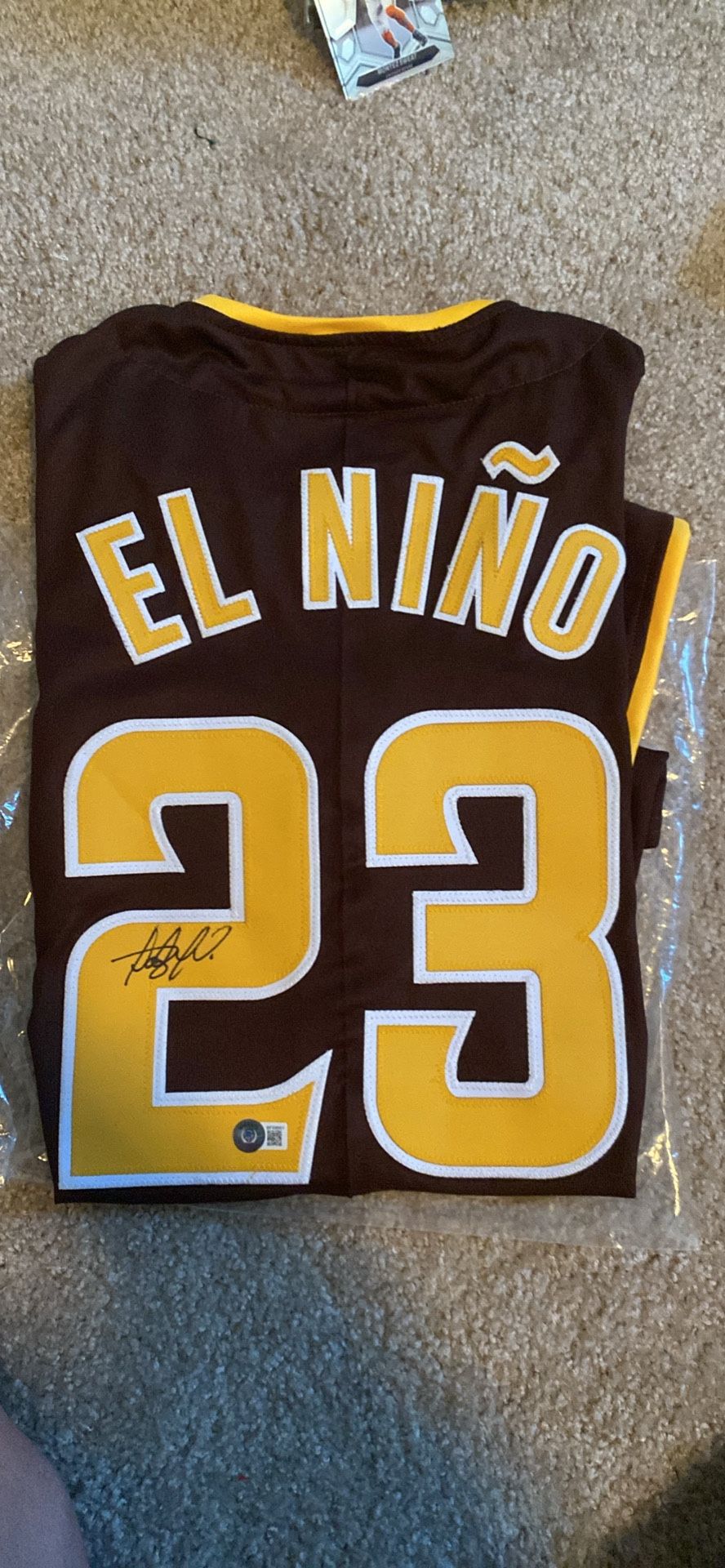 Fernando Tatis Jr. Autographed “El Nino” Jersey