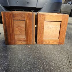 Solid Wood Storage Cubes