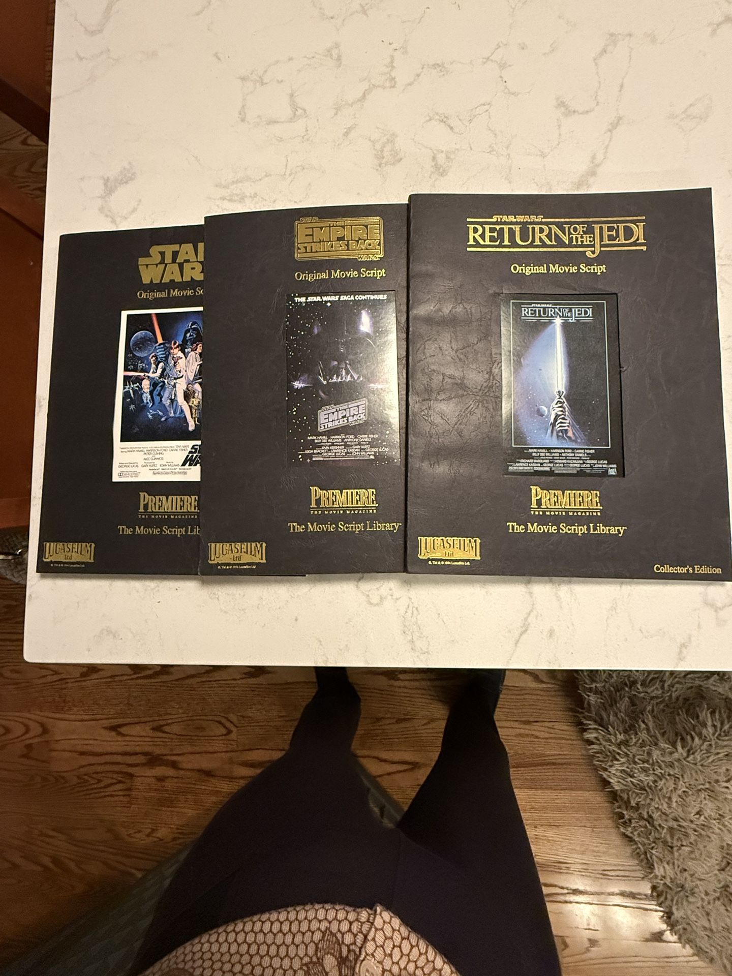 Star Wars Trilogy Original Movie Script Collection Edition