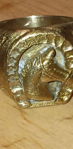 18k gold ring
