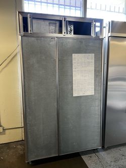 SUB ZERO 48”WIDE BUILT IN PANEL READY REFRIGERATOR