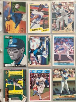 Ken Griffey Jr 10 Card Lot
