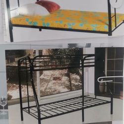 New TWIN / TWIN. BUNK BED $239.00 (NO INCLUDE Mattress