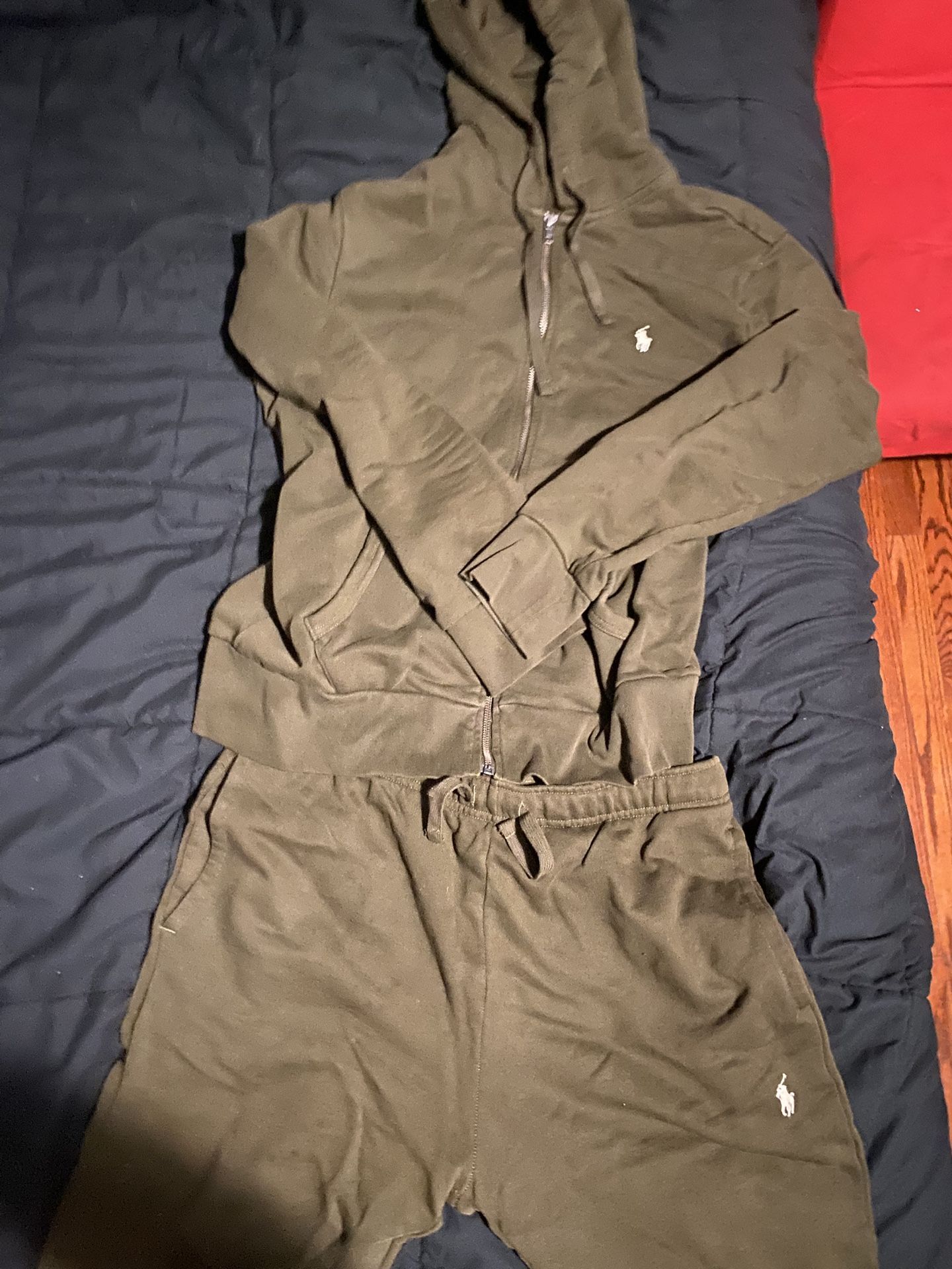green Polo Tech Fleece