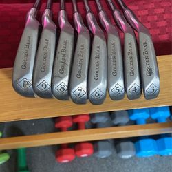 Golden Bear Golf Clubs  Titanium Drivers And Irons, 