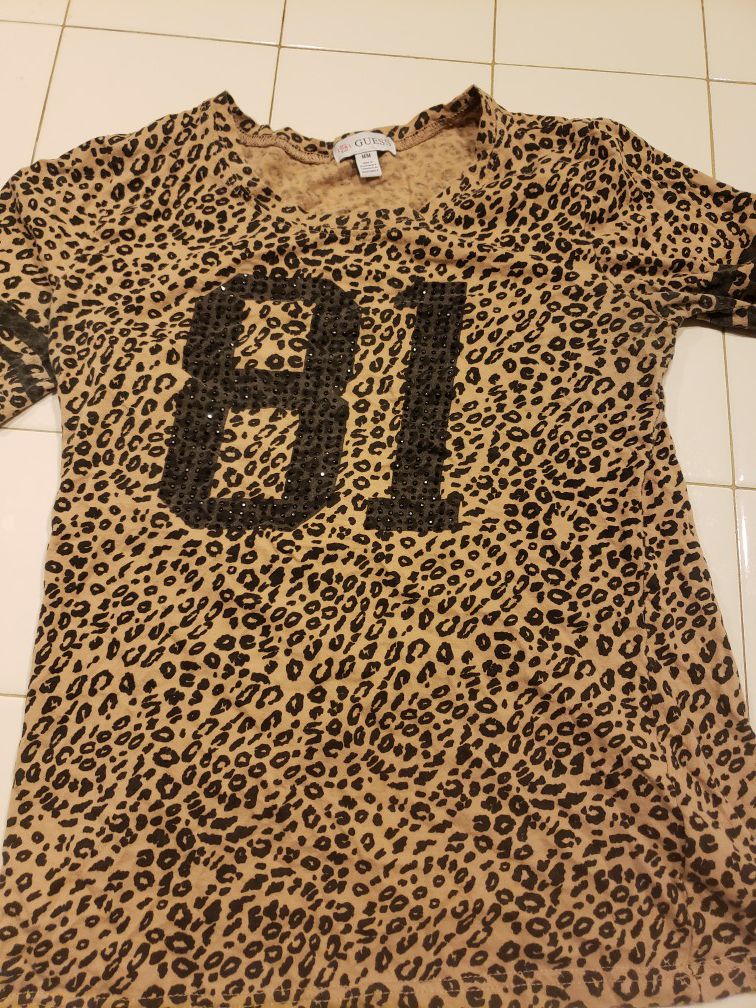 Guess leopard t-shirt