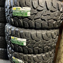 LT37X13.50R20 TBB RUGGED TERRAIN 4 NEW TIRES