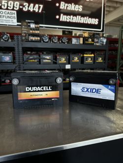 car batteries