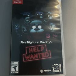 Five Nights At Freddy’s Help Wanted Nintendo Switch Game 
