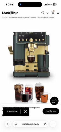 Ninja deluxe Espresso  Machine