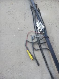 Garage Door Rail And Chain
