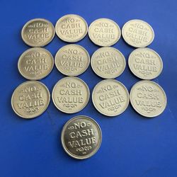 13- Of The Joker Tokens Silver 