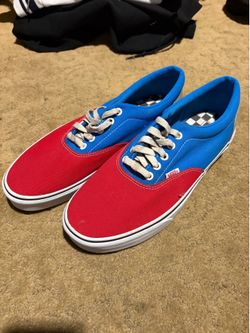 Vans Doheny Red Blue