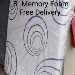 New Queen Memory Foam Mattress $150 Free Delivery Today 