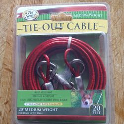 New Dog Tie-Out Cable