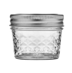 Mason jar 12 count 4oz ball mason jar