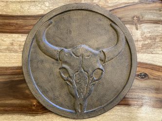 Montana LifeStyles Buffalo Skull Trivets (2)