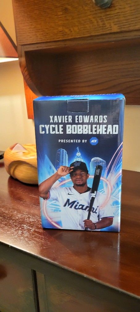 Xavier Edwards Cycle Bobblehead