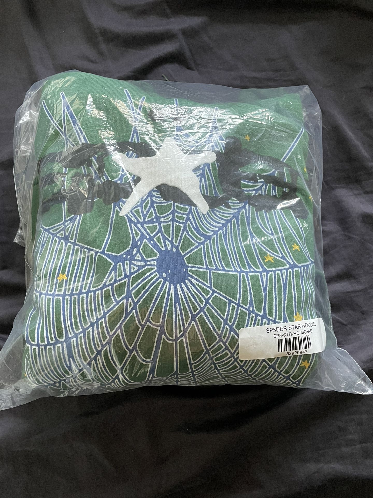 Green Sp5der hoodie