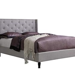 King Bed Frame With Mattress 