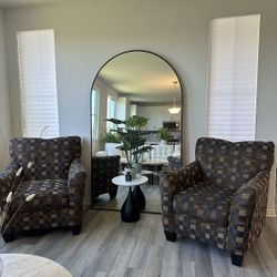 Accent Chair Set of Two Brown $100 For Both