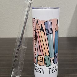 Teacher appreciation tumbler