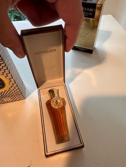Two vintage Guerlain Mitsouko 7.5 ml Extrait minis (‘98 & ‘01). See details in description.